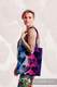Einkaufstasche, hergestellt aus gewebtem Stoff (100% Baumwolle) - LOVKA PINKY VIOLET #babywearing