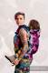Ergonomic Carrier, Baby Size, jacquard weave 100% cotton - LOVKA PINKY VIOLET - Second Generation #babywearing