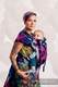 WRAP-TAI portabebé Toddler con capucha/ jacquard sarga/100% algodón - LOVKA PINKY VIOLET #babywearing