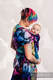 Żakardowa chusta do noszenia dzieci, bawełna - LOVKA PINKY VIOLET - rozmiar M #babywearing