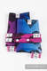 Drool Pads & Reach Straps Set, (60% cotton, 40% polyester) - LOVKA PINKY VIOLET #babywearing