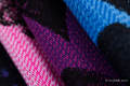 Fular, tejido jacquard (100% algodón) - LOVKA PINKY VIOLET - talla S #babywearing