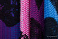 Fular, tejido jacquard (100% algodón) - LOVKA PINKY VIOLET - talla XS #babywearing