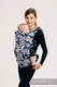 Mochila ergonómica, talla bebé, jacquard 100% algodón - HUG ME - BLUE - Segunda generación #babywearing