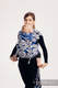 WRAP-TAI portabebé Mini con capucha/ jacquard sarga/100% algodón - HUG ME - BLUE (grado B) #babywearing