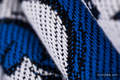Écharpe, jacquard (100% coton) - HUG ME - BLUE - taille XL #babywearing