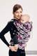 Mochila ergonómica, talla bebé, jacquard 100% algodón - HUG ME - PINK - Segunda generación #babywearing