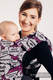 LennyUp Tragehilfe, Größe Standard, Jacquardwebung, 100% Baumwolle - HUG ME - PINK  #babywearing