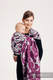 Ringsling, Jacquard Weave (100% cotton), with gathered shoulder - HUG ME PINK - standard 1.8m #babywearing