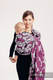 RingSling, Jacquardwebung (100% Baumwolle) - HUG ME - PINK  - long 2.1m #babywearing