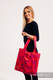 Schultertasche, hergestellt vom gewebten Stoff (100% Baumwolle) - LOVKA MY VALENTINE - Standard Größe 37cmx37cm #babywearing