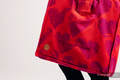 Sac à bandoulière en retailles d’écharpes (100 % coton) - LOVKA MY VALENTINE - taille standard 37 cm x 37 cm #babywearing
