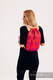 Sackpack made of wrap fabric (100% cotton) - LOVKA MY VALENTINE - standard size 32cmx43cm #babywearing