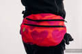 Marsupio portaoggetti Waist Bag in tessuto di fascia, misura large (100% cotone) - LOVKA MY VALENTINE #babywearing
