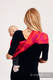 Żakardowa chusta kółkowa do noszenia dzieci, bawełna, ramię bez zakładek - LOVKA MOJA WALENTYNKA - long 2.1m #babywearing