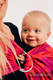 Żakardowa chusta kółkowa do noszenia dzieci, bawełna, ramię bez zakładek - LOVKA MOJA WALENTYNKA - long 2.1m #babywearing