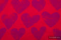 Baby Wrap, Jacquard Weave (100% cotton) - LOVKA MY VALENTINE - size XL #babywearing