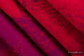 Fascia portabebè, tessitura Jacquard (100% cotone) - LOVKA MY VALENTINE - taglia XS #babywearing