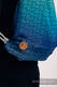 Mochila portaobjetos hecha de tejido de fular (100% algodón) - BIG LOVE ECHO - talla estándar 32cmx43cm #babywearing