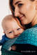 WRAP-TAI carrier Toddler with hood/ jacquard twill / 100% cotton / BIG LOVE ECHO #babywearing