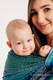 Baby Wrap, Jacquard Weave (100% cotton) - BIG LOVE ECHO - size XS #babywearing