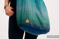 Hobo Bag made of woven fabric, 100% cotton - BIG LOVE ATMOSPHERE  #babywearing