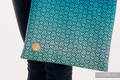 Einkaufstasche, hergestellt aus gewebtem Stoff (100% Baumwolle) - BIG LOVE ATMOSPHERE  #babywearing