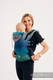 Mochila ergonómica, talla bebé, jacquard 100% algodón - BIG LOVE ATMOSPHERE - Segunda generación #babywearing