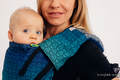 Mochila LennyUp, talla estándar, tejido jaquard 100% algodón - conversión de fular BIG LOVE ATMOSPHERE  #babywearing