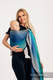 Żakardowa chusta kółkowa do noszenia dzieci, bawełna, ramię bez zakładek - BIG LOVE ATMOSFERA  - long 2.1m #babywearing