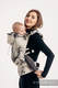 Porte-bébé ergonomique, taille bébé, jacquard (63% Coton, 37% Laine mérinos), GALLOP - THE SOUND OF SILENCE - Deuxième génération #babywearing