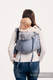 Nosidło Klamrowe ONBUHIMO splot jodełkowy (100% bawełna), rozmiar Standard - MAŁA JODEŁKA OMBRE NIEBIESKI #babywearing