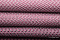 Baby Wrap, Herringbone Weave (100% cotton) - LITTLE HERRINGBONE OMBRE PINK - size XS #babywearing