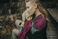Chusta kółkowa, splot żakardowy, (100% bawełna) - NOVA - LittleLove LENA - standard 1.8m #babywearing