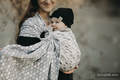 Chusta kółkowa, splot żakardowy, (100% bawełna) - NOVA - RADOSNY CZAS ANTEK - standard 1.8m #babywearing