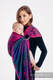 Ringsling, Jacquard Weave (43% cotton, 57% Merino wool) - SYMPHONY DESIRE - standard 1.8m #babywearing