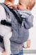 Nosidełko Ergonomiczne  LennyGo z tkaniny żakardowej 100% bawełna , rozmiar Baby - DENIM BLUE (drugi gatunek) #babywearing