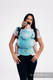 LennyGo Ergonomic Carrier, Baby Size, jacquard weave 100% cotton - BIG LOVE - ICE MINT #babywearing