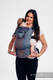 LennyGo Mochila ergonómica, talla Toddler, jacquard 100% algodón - BIG LOVE - SAPPHIRE #babywearing