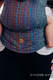 LennyGo Porte-bébé ergonomique, taille bébé, jacquard 100% coton, BIG LOVE - SAPPHIRE (grade B) #babywearing
