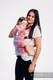 Nosidełko Ergonomiczne LennyGo z tkaniny żakardowej 100% bawełna , rozmiar Baby - TĘCZOWA KORONKA #babywearing