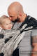 Baby Wrap, Jacquard Weave (100% cotton) - ROAD DREAMS - size M #babywearing