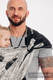 Fular, tejido jacquard (100% algodón) - ROAD DREAMS - talla S #babywearing