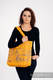 Shoulder bag made of wrap fabric (100% cotton) - SYMPHONY - SUN GIFT - standard size 37cmx37cm #babywearing