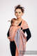 Sling, jacquard (100% coton) - avec épaule sans plis - SYMPHONY - PARADISE CITRUS - standard 1.8m #babywearing