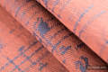 Żakardowa chusta do noszenia dzieci, bawełna - SYMFONIA - PARADISE CITRUS - rozmiar XL #babywearing