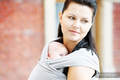 Stretchy/Elastic Baby Sling - FOR PROFESSIONAL USE EDITION - AQUAMARINE - standard size 5.0 m #babywearing