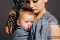 Żakardowa chusta do noszenia dzieci, bawełna - SYMFONIA - THE KING OF FRUITS - rozmiar S #babywearing