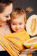 Baby Wrap, Jacquard Weave (100% cotton) - SYMPHONY - SUN GIFT - size S #babywearing