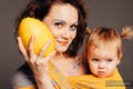 Baby Wrap, Jacquard Weave (100% cotton) - SYMPHONY - SUN GIFT - size M #babywearing